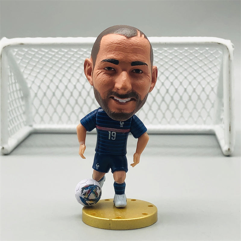 France #19 Karim Benzema Doll 2022 Season