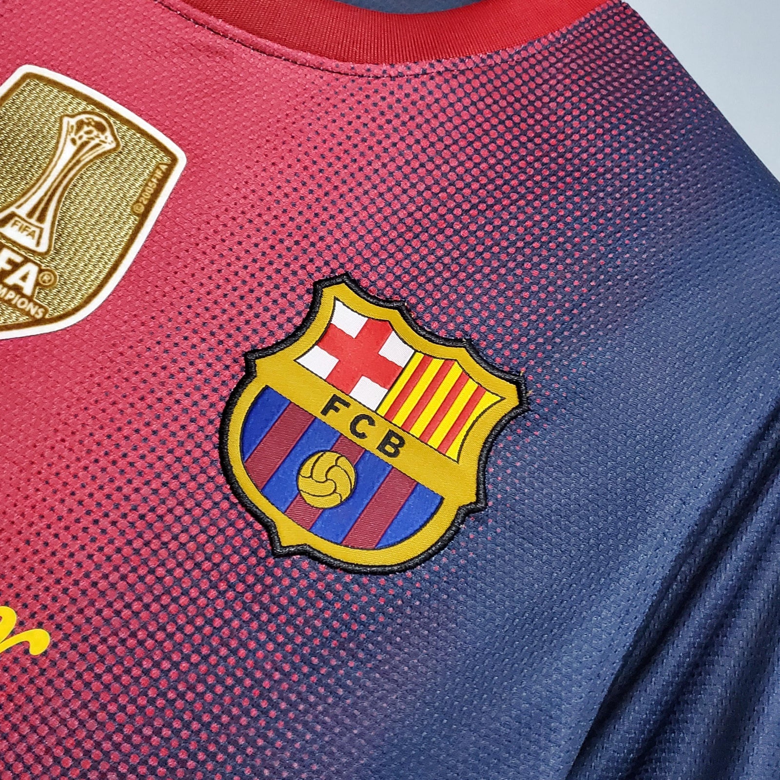 Barcelona Retro Home Jersey 12/13