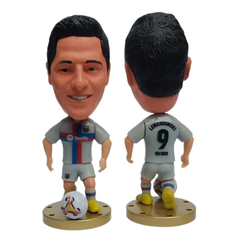 Barcelona #9 Lewandowski Doll 2022 Season