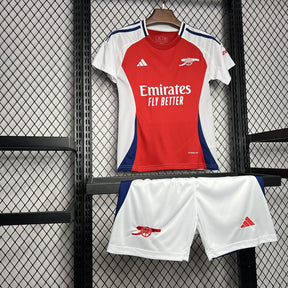 Kids Arsenal Home Kit 2024/2025 - Red and White