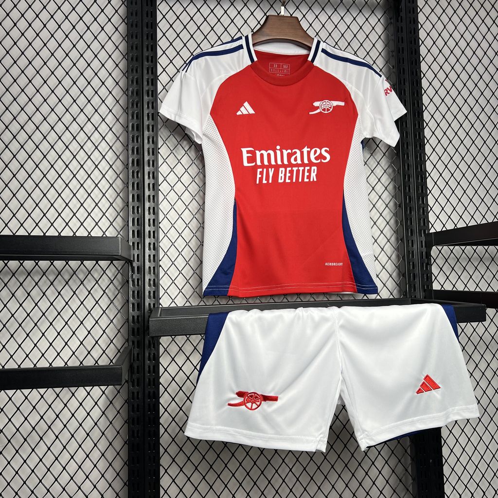 Kids Arsenal Home Kit 24/25 - Red and White