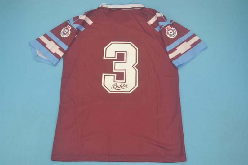 West Ham United Retro Home Jersey 1991/1992