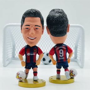 Barcelona #9 Lewandowski Doll 2023 Season