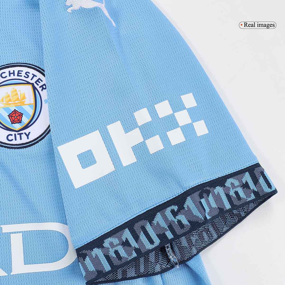 Manchester City Home Jersey 2024/2025 - White Blue