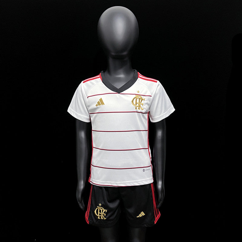 Kids Flamengo Away Kit 2024/2025