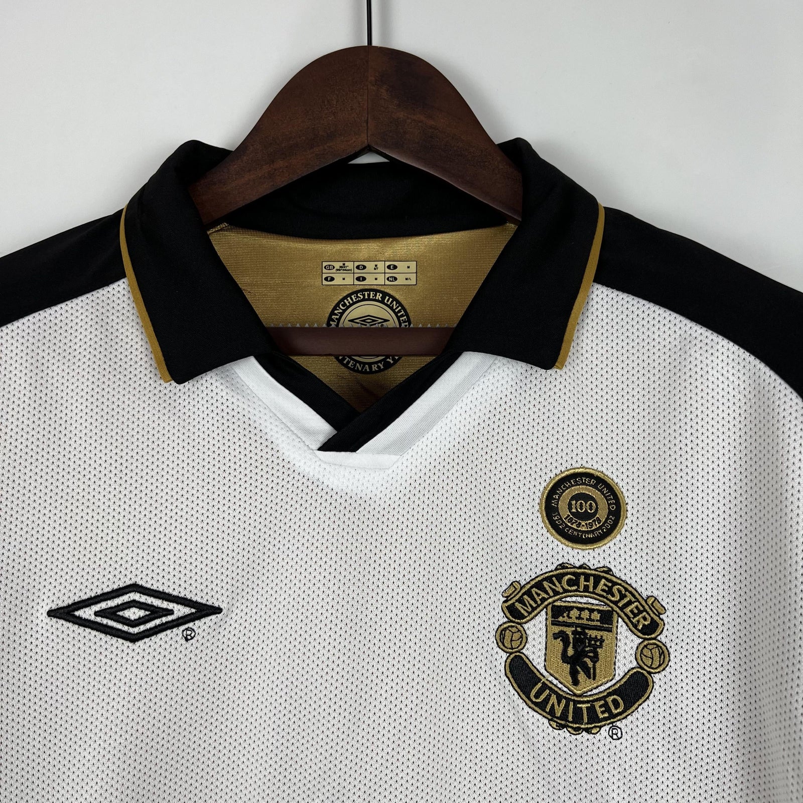 Retro Home 01/02 Men's Long Sleeve 100th Anniversary Jersey