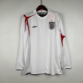 England Retro Home Jersey 2006 - Long Sleeve