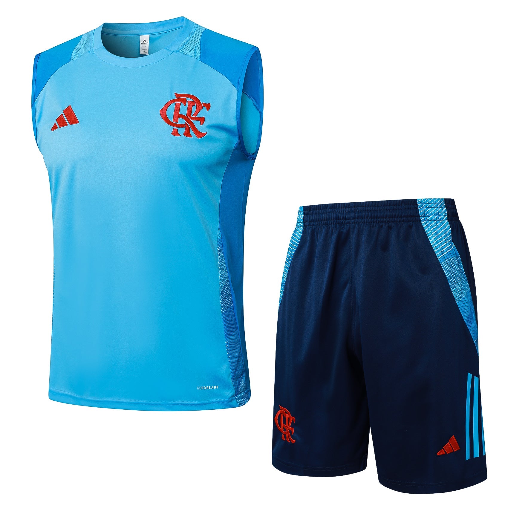 Flamengo Kit Training Jersey + Shorts - No Sleeve I