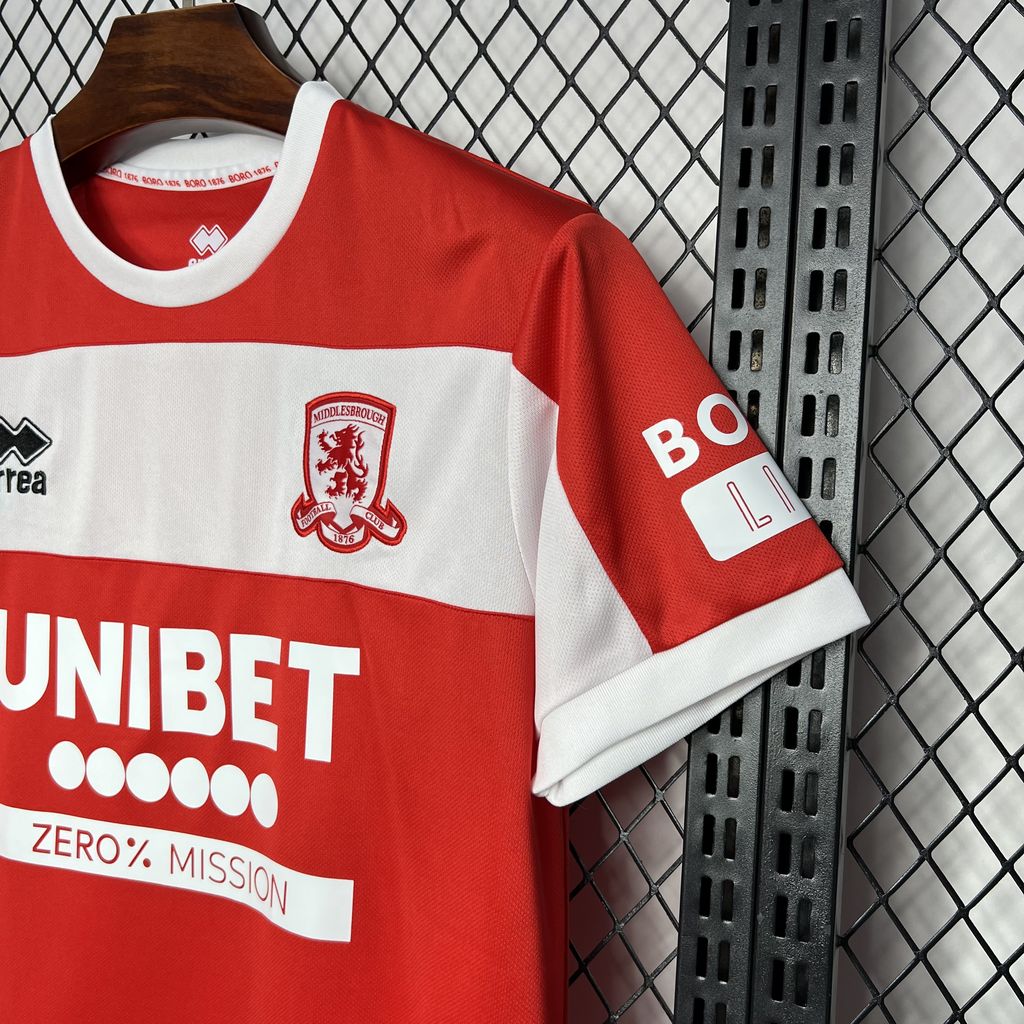 Middlesbrough Home Jersey 2024/2025