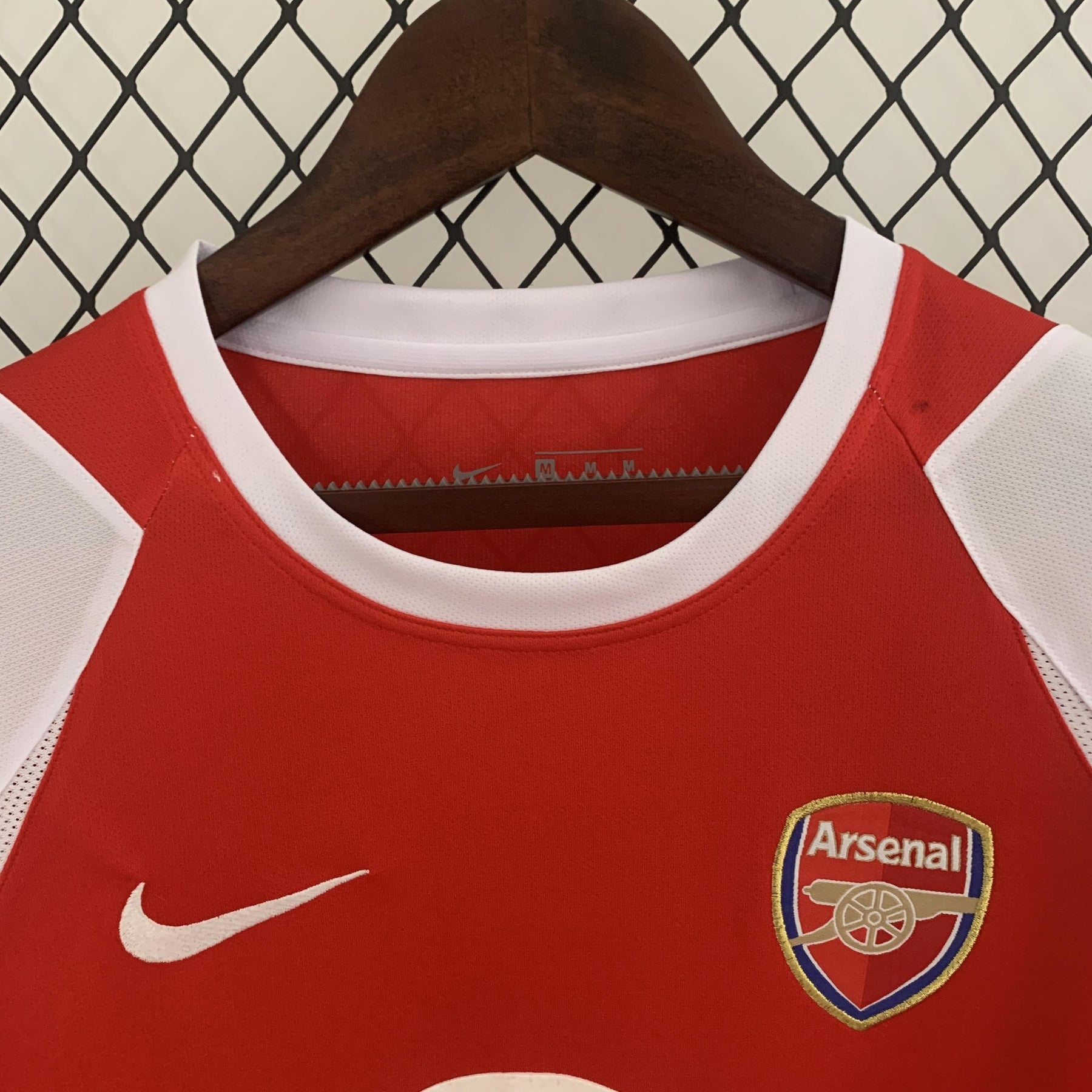 Arsenal Retro Jersey home 2002/04 - Long Sleeve