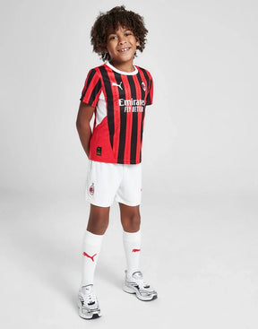 Kids AC Milan Home Kit 2024/2025