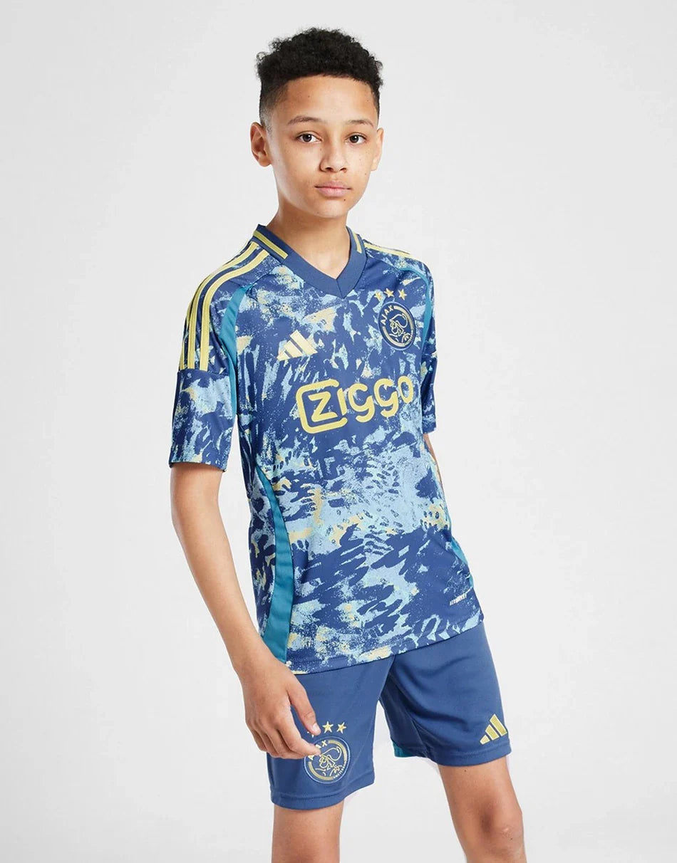 Kids Ajax Away Kit 2024/2025