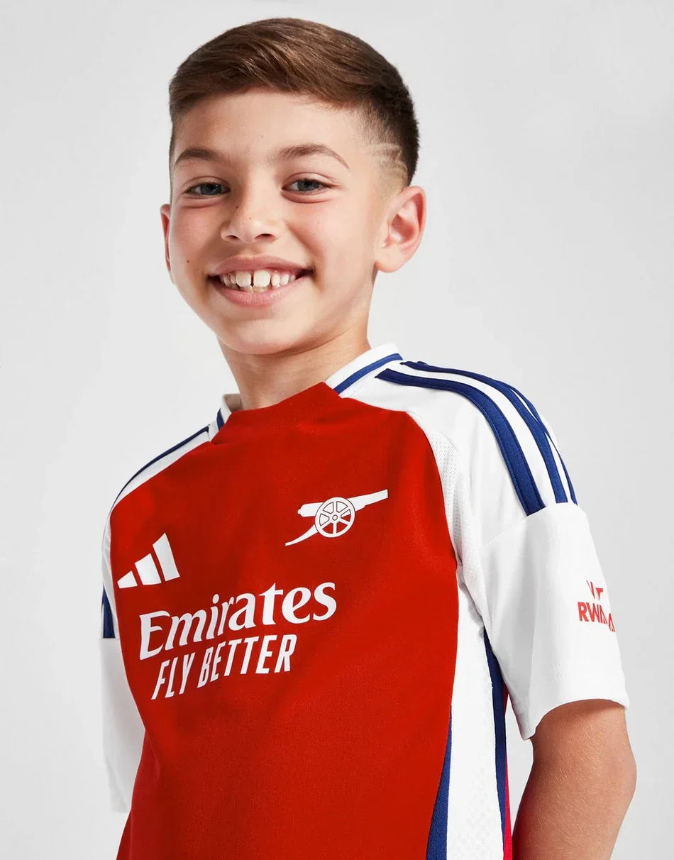 Kids Arsenal Home Kit 24/25 - Red and White