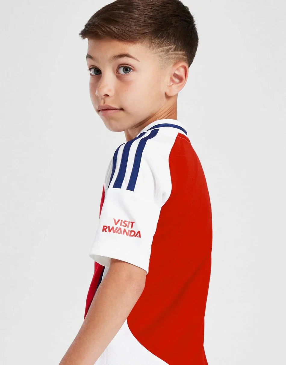 Kids Arsenal Home Kit 24/25 - Red and White