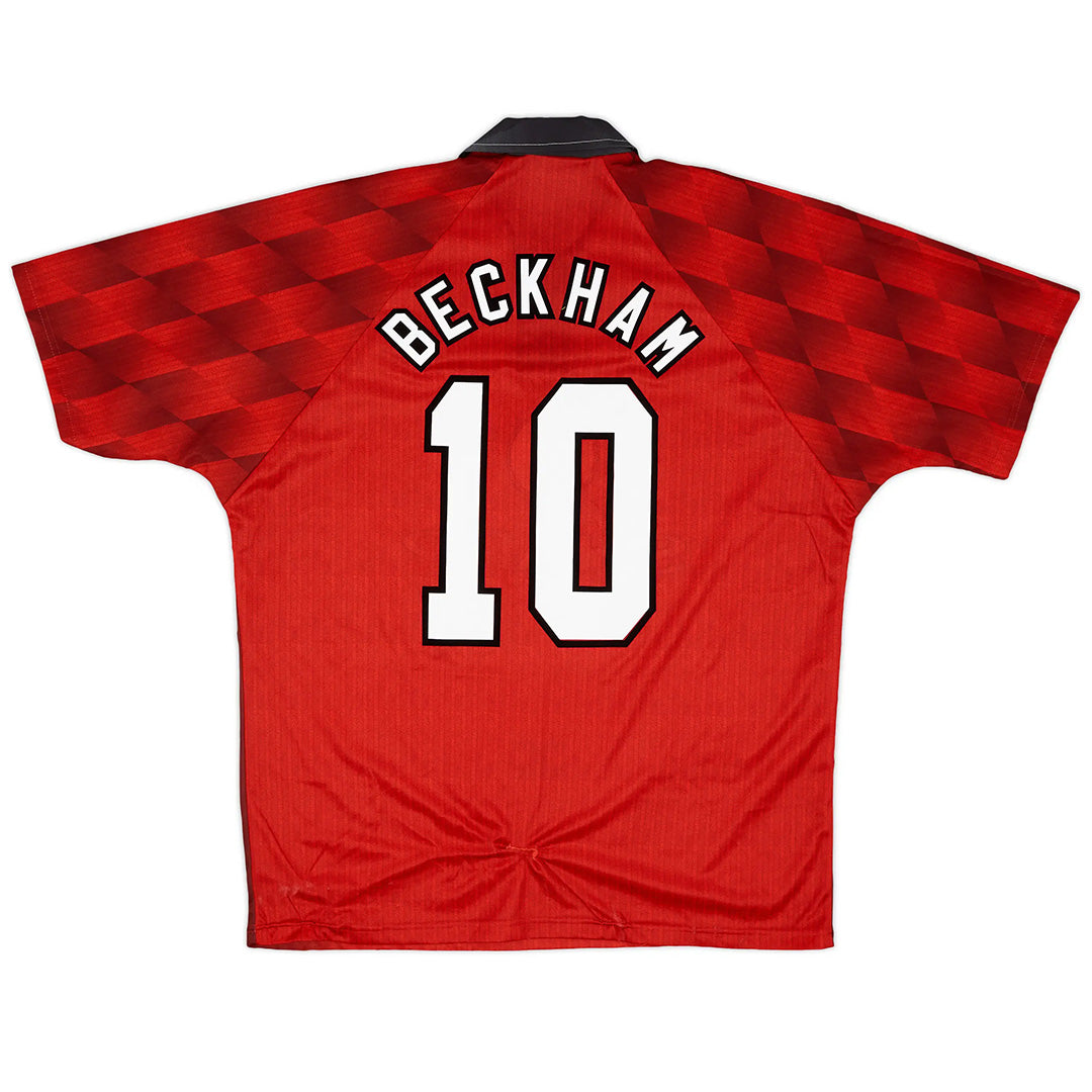 BECKHAM #10 Manchester United Retro Jersey Home 1996/97