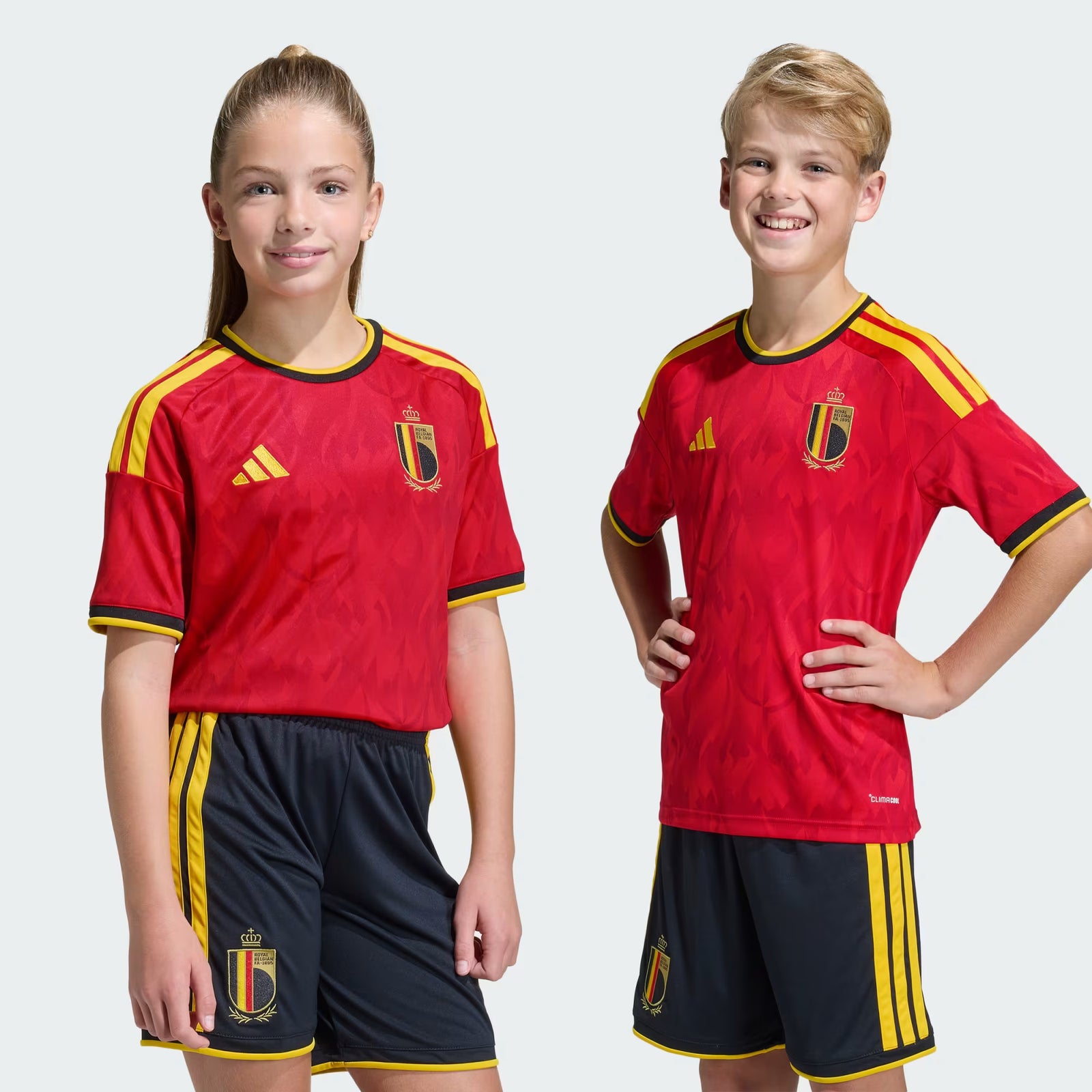 Kit Kids Belgium World Cup 2026 Jersey