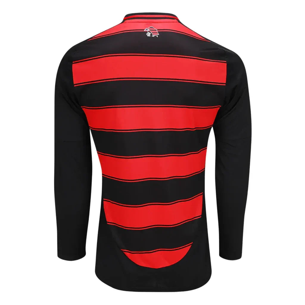 Jersey Flamengo CRF I 25/26 Long Sleeve - Black and Red