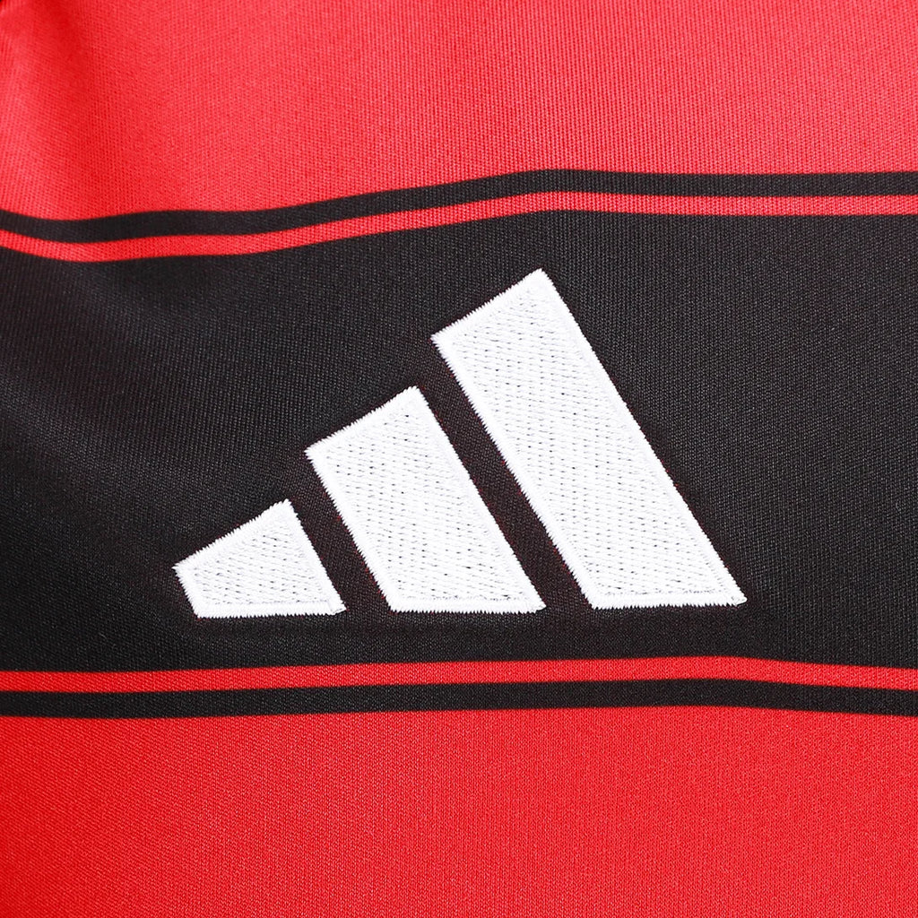 Camisa Flamengo CRF l 25/26 Manga Longa - Preto e Vermelho