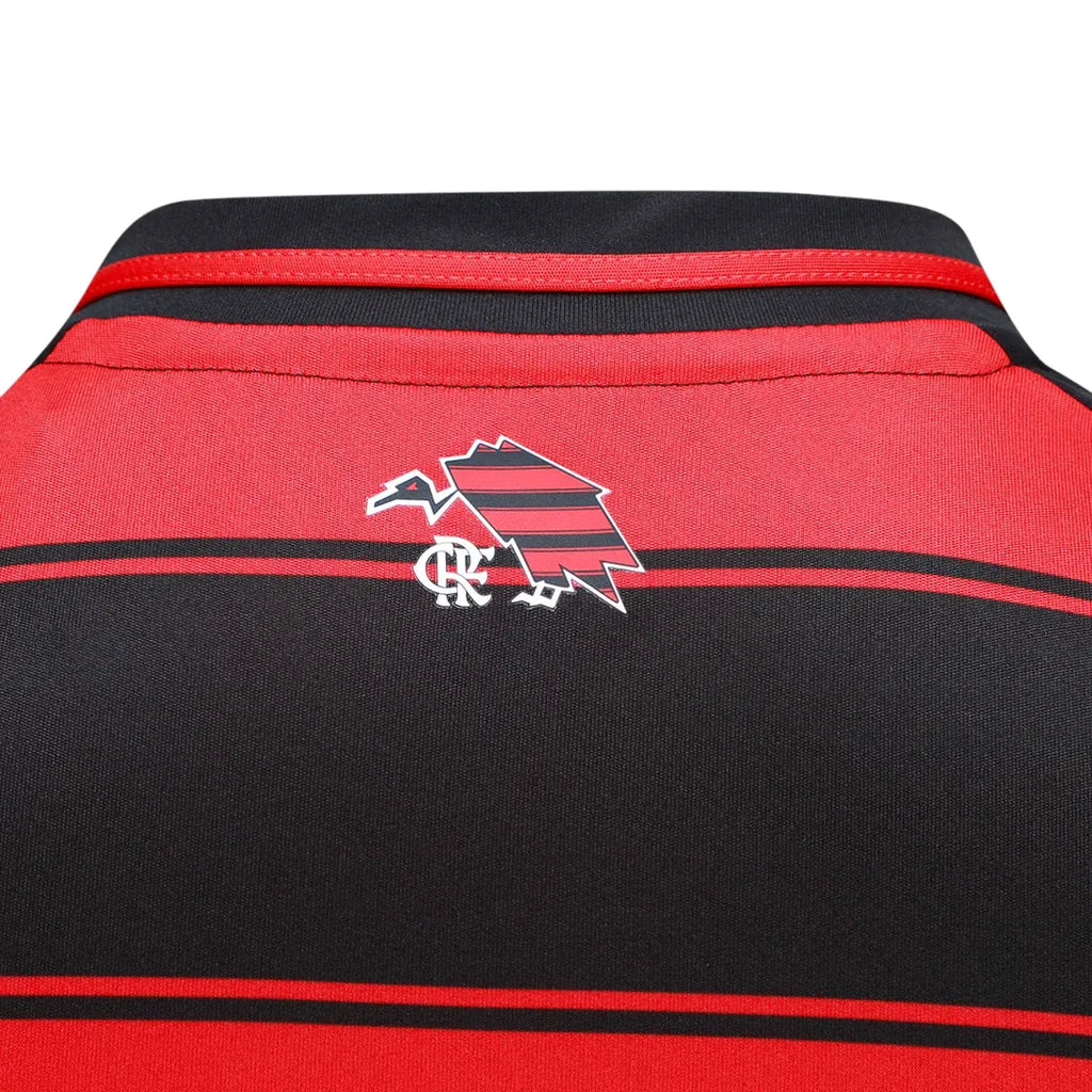 Regata Flamengo CRF Home 25/26 - Preto e Vermelho