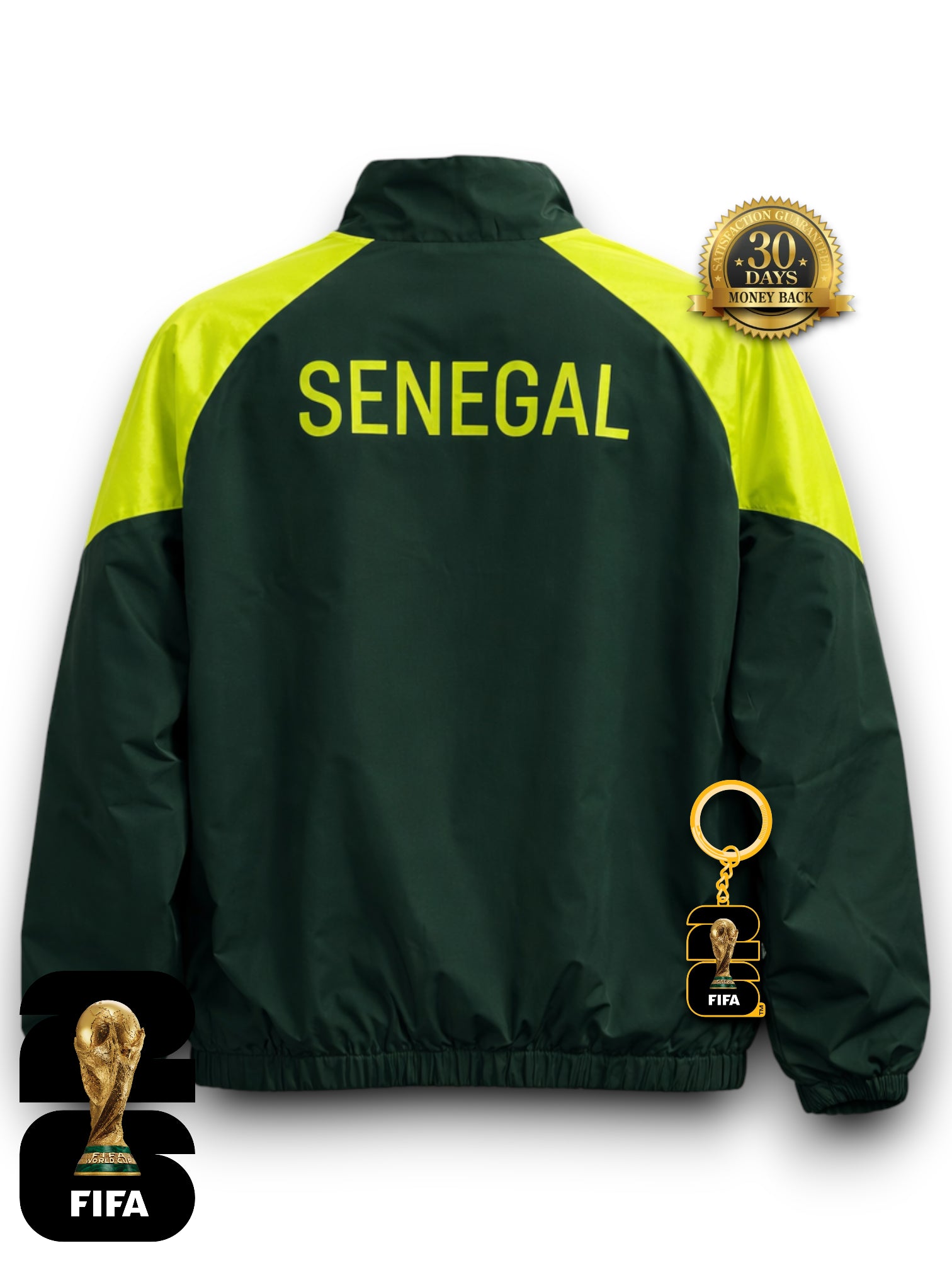 Senegal World Cup 2026 Windbreaker