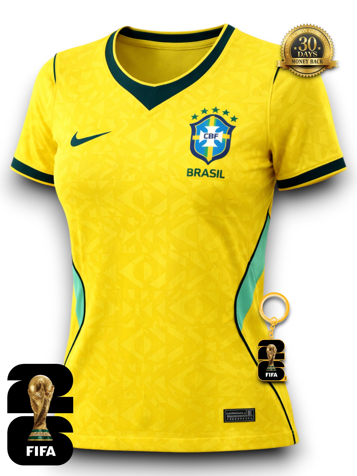 Brazil World Cup 2026 Jersey - Women's