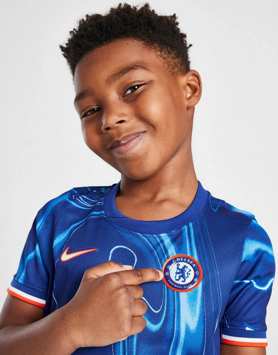 Kids Chelsea Home Kit 2024/2025 - Blue