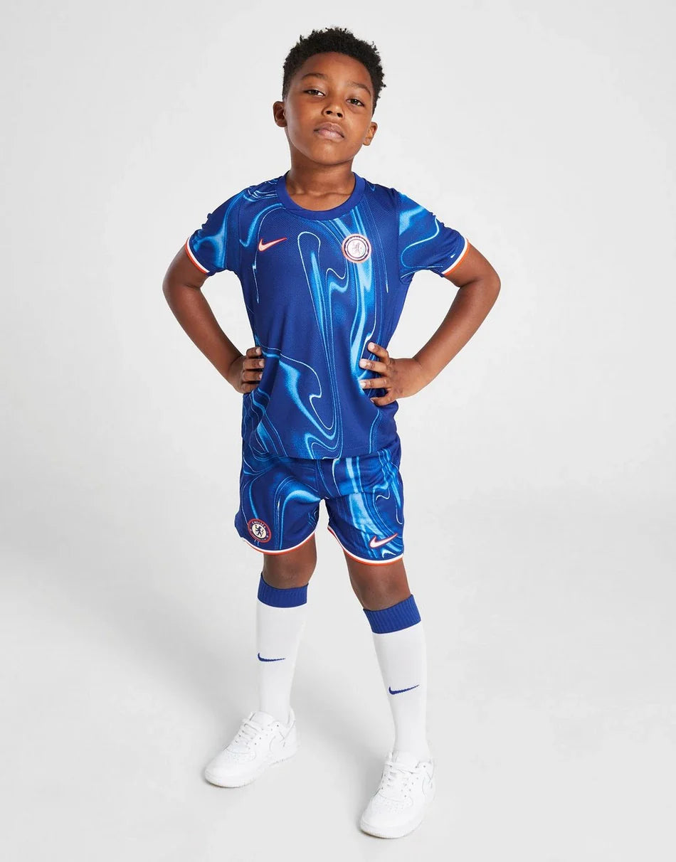 Kids Chelsea Home Kit 2024/2025 - Blue