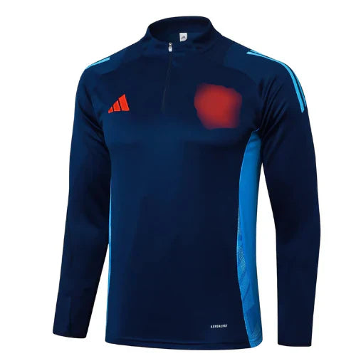 Conjunto Agasalho Flamengo Training CRF 25/26 - Blue Escuro