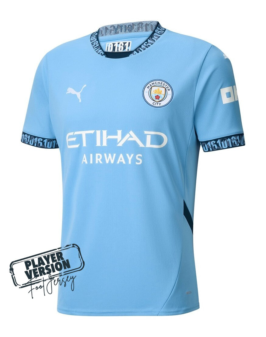 Manchester City Player Jersey Home 24/25
