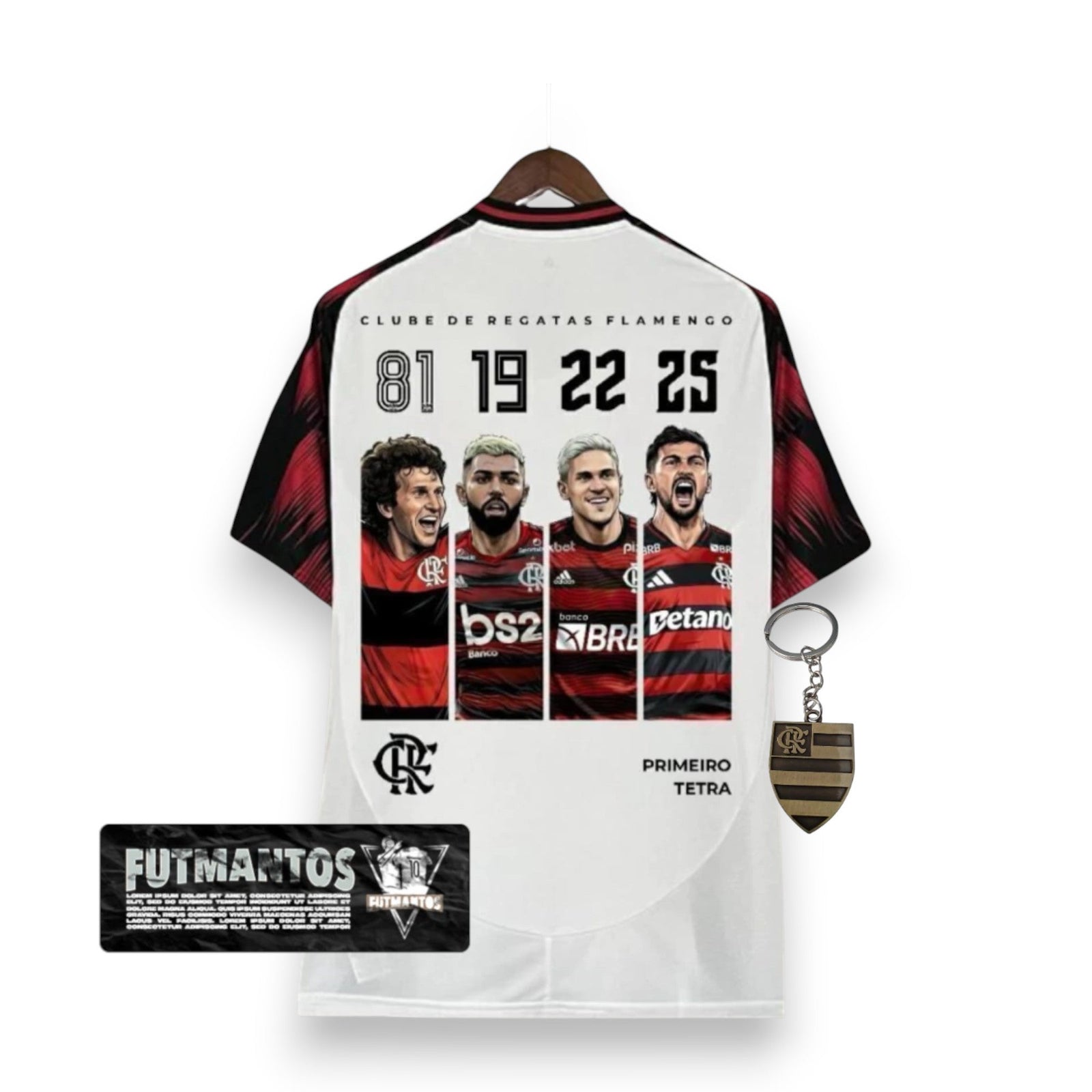 Jersey Flamengo CRF II 25/26 - TETRA CAMPEÃO