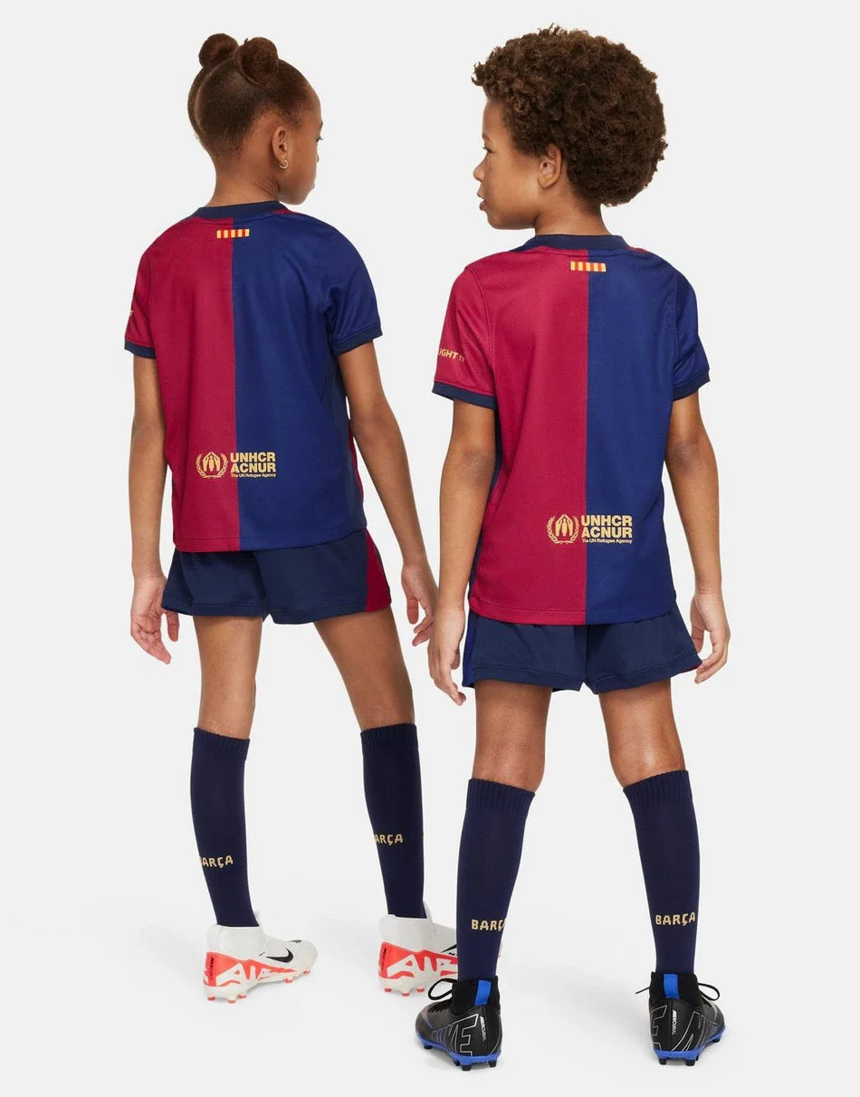 Kids Barcelona Home Kit 2024/2025