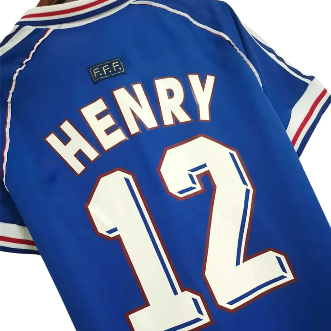 France 1998 I Home Jersey - Retro Version