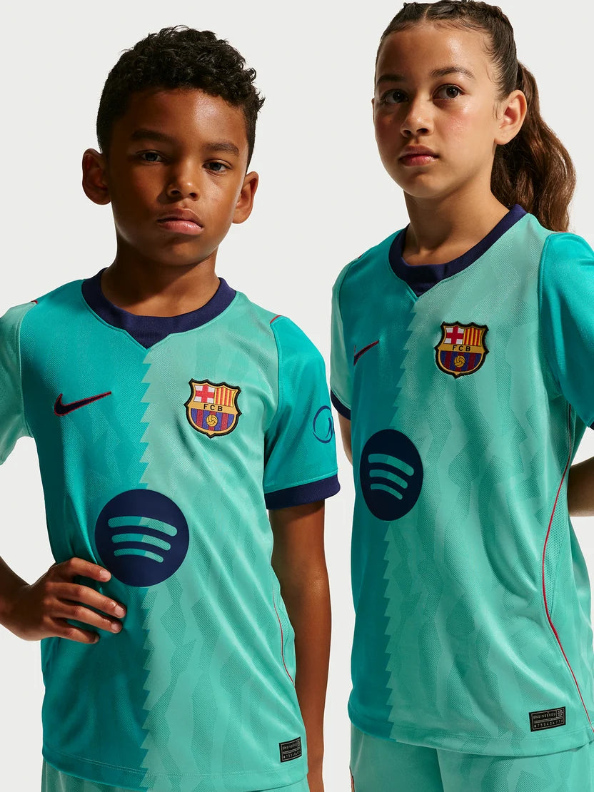 Barcelona 2026/27 Third Jersey Kit Kids