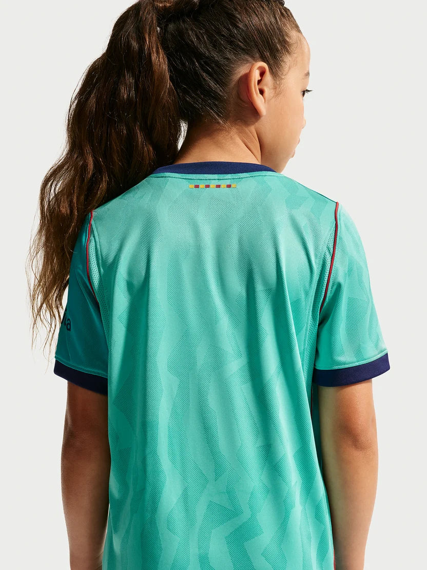 Barcelona 2026/27 Third Jersey Kit Kids