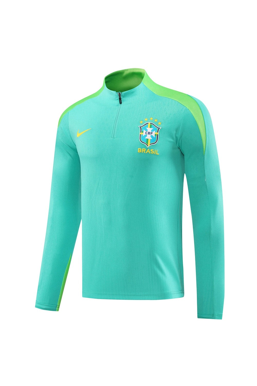 Brazil 24/25 Training Half-Zip Tracksuit - Green