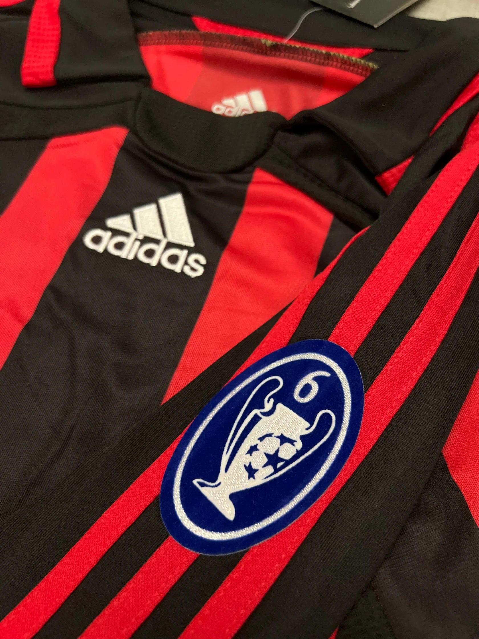 AC Milan Home 2007 - Long Sleeve Retro Jersey
