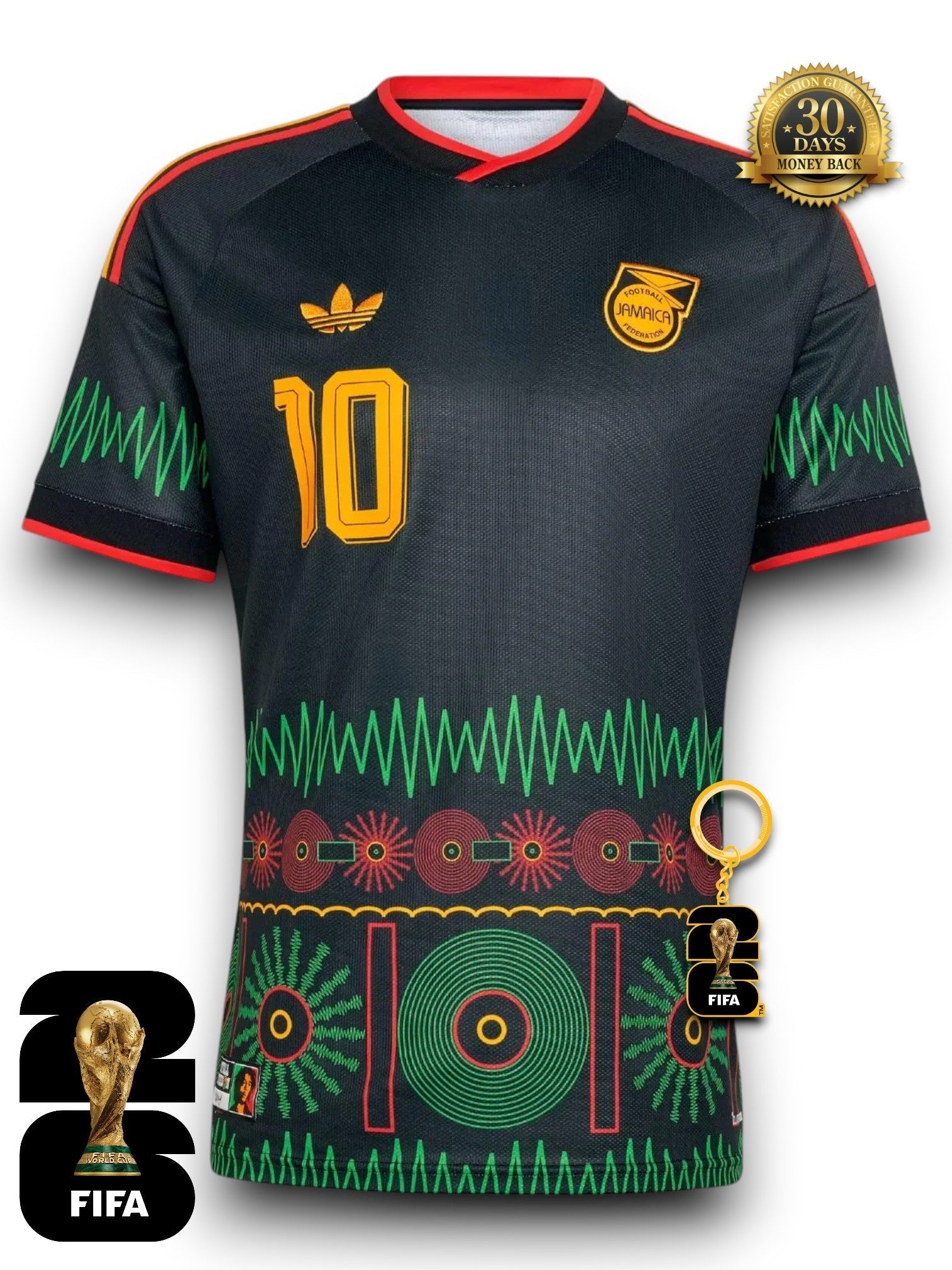 Jamaica World Cup 2026 Away Jersey - Marley #10