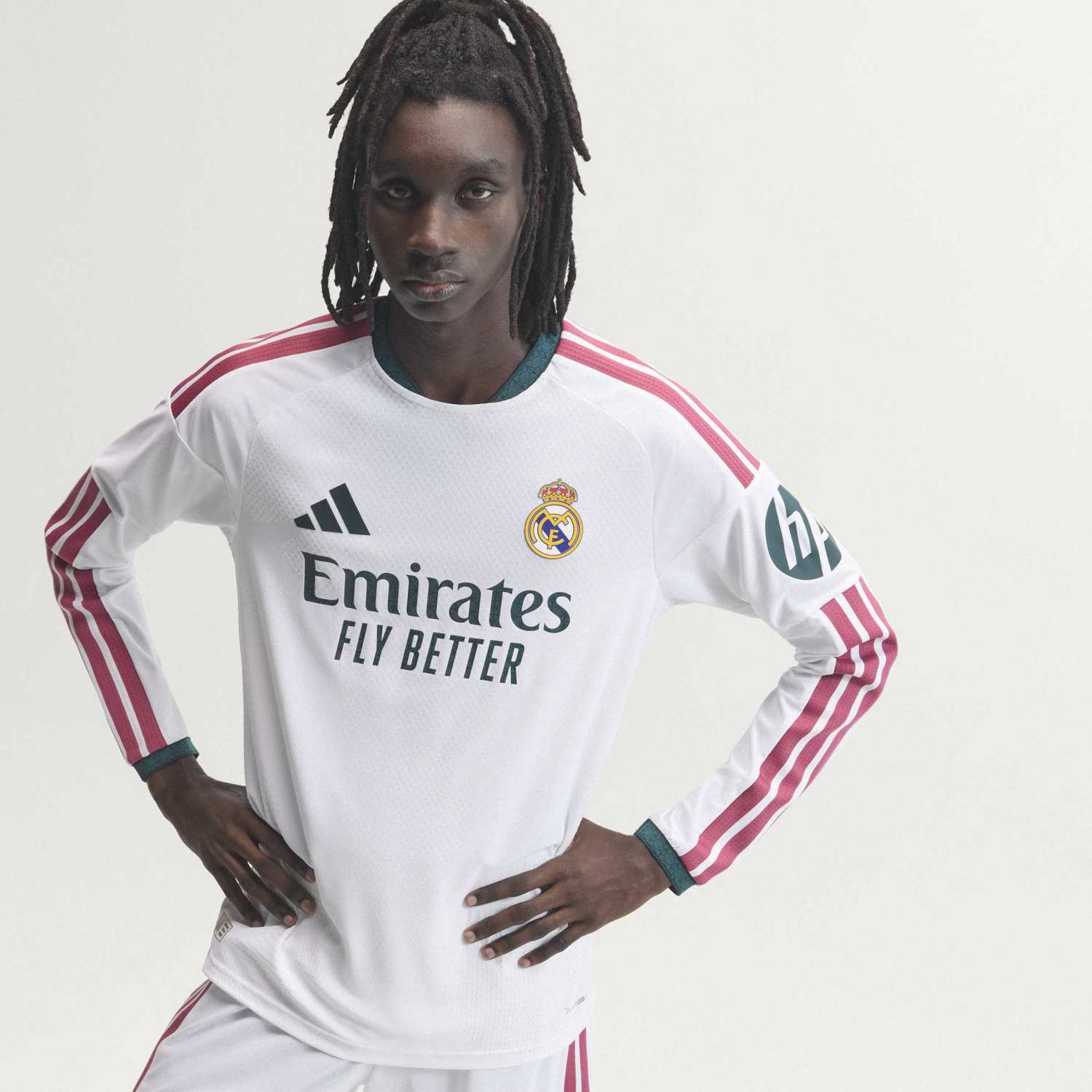 Real Madrid 26/27 Home Long Sleeve Player Jersey