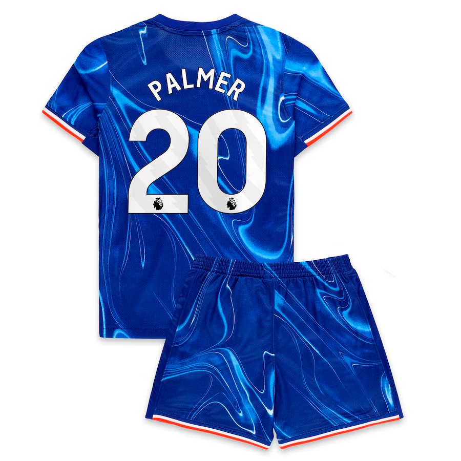 #20 Cole Palmer Kids Chelsea Home Kit 24/25 - Blue