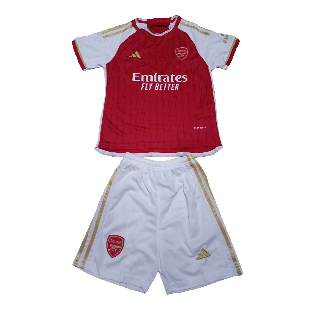 Kids Arsenal Home Kit 2023/2024 - Red and White