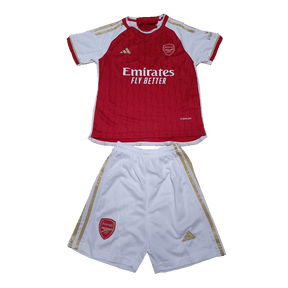 Kids Arsenal Home Kit 2023/2024 - Red and White