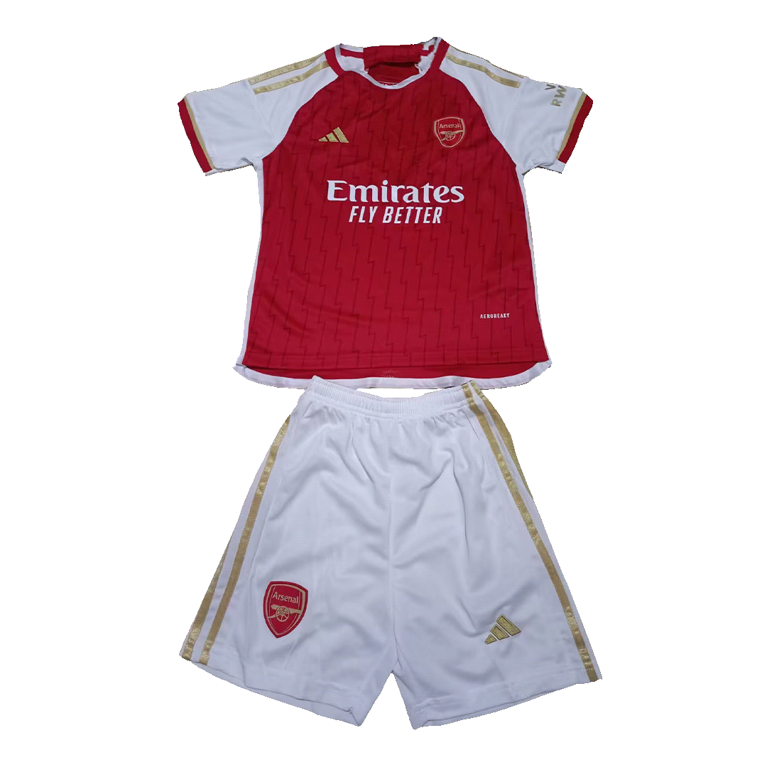 Kids Arsenal Home Kit 23/24 - Red and White