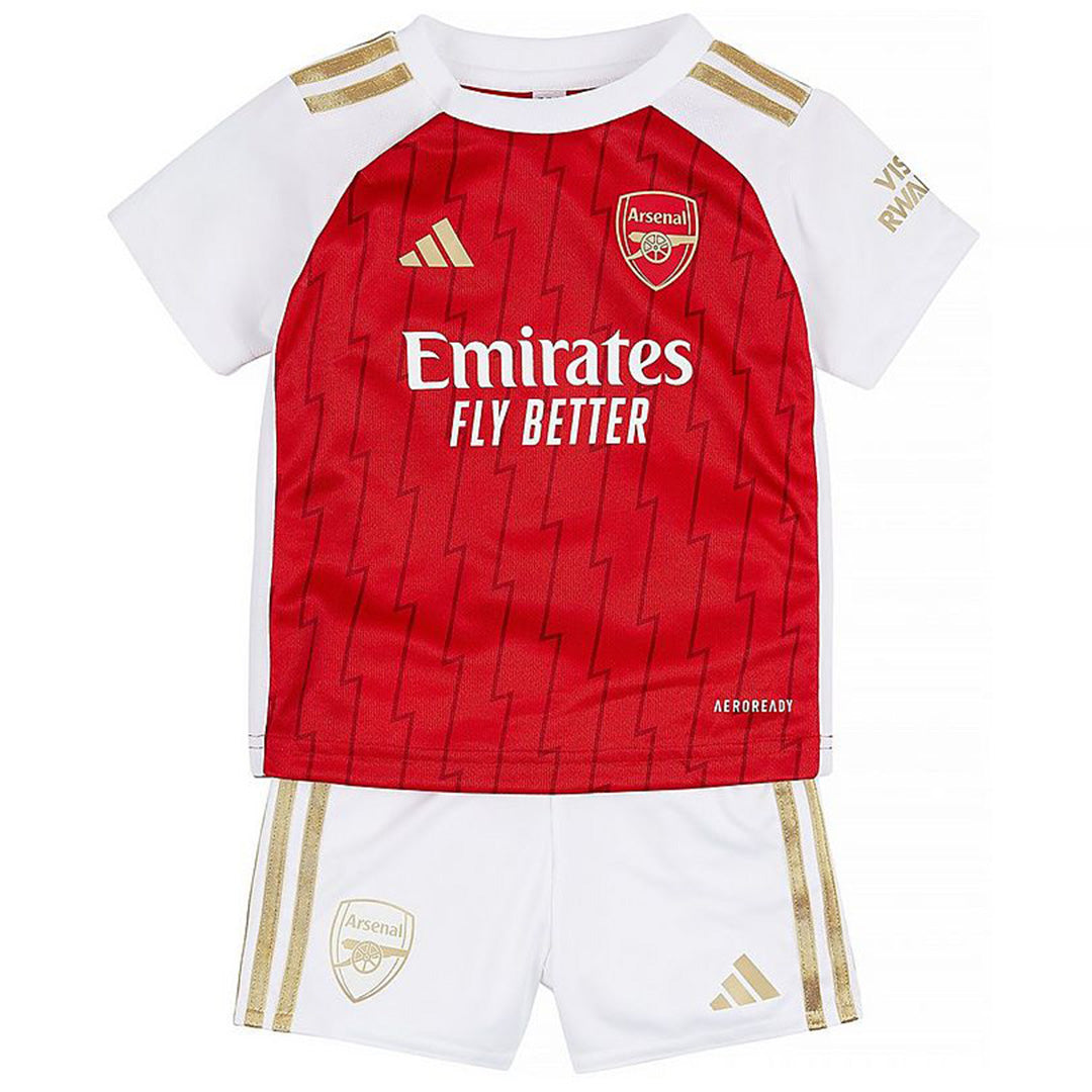 Kids Arsenal Home Kit 23/24 - Red and White