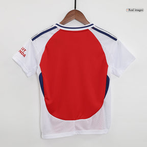 Kids Arsenal Home Kit 2024/2025 - Red and White