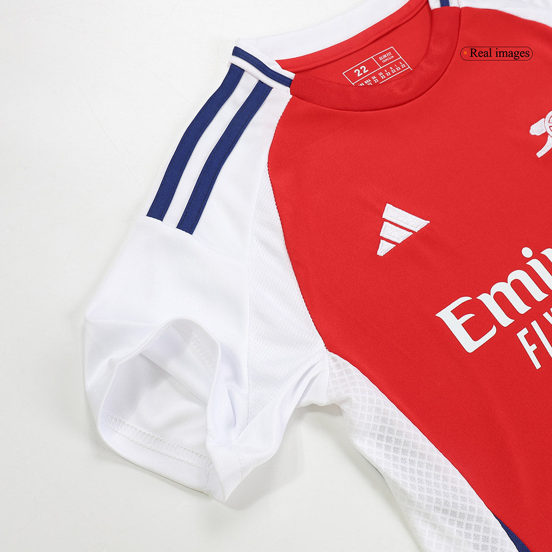 Kids Arsenal Home Kit 2024/2025 - Red and White