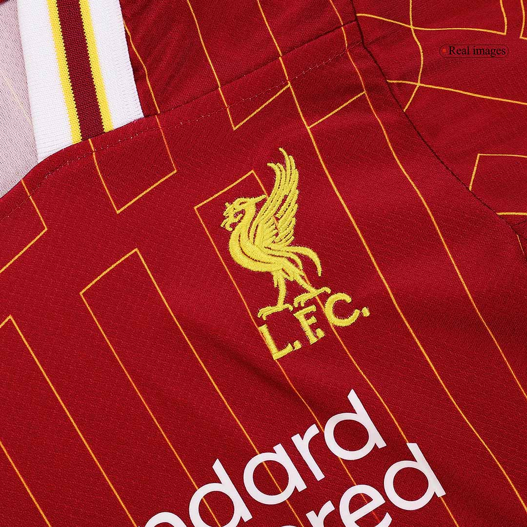 Kids Liverpool Home Kit 2024/2025 - Red