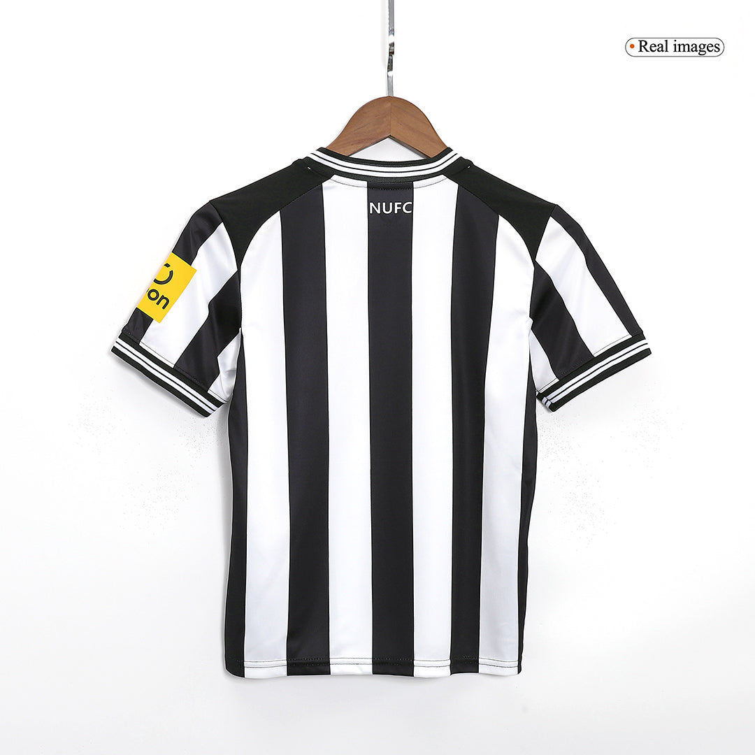 Kids Newcastle United Home Kit 23/24 - Black and White