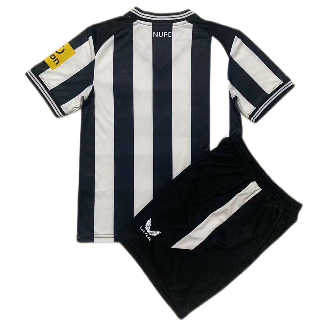 Kids Newcastle United Home Kit 2023/2024 - Black and White