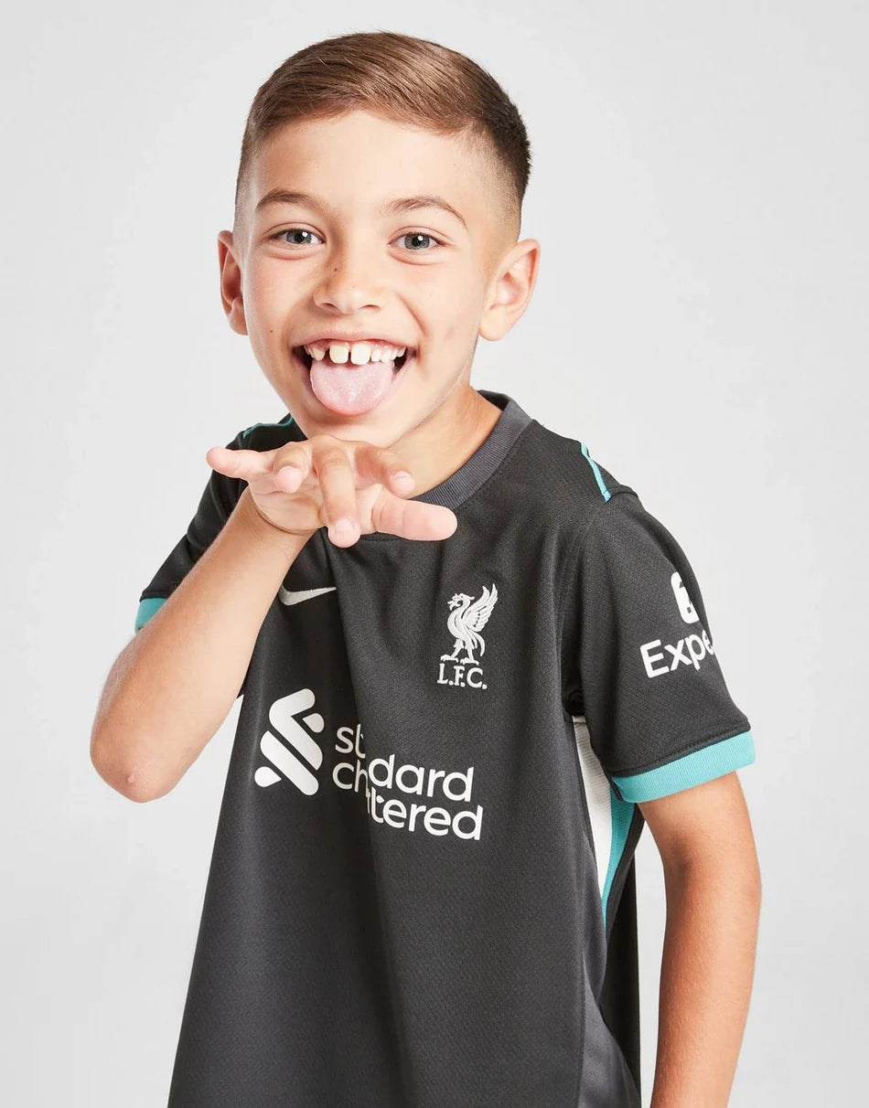 Kids Liverpool Away Kit 2024/2025