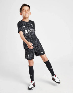 Kids Liverpool GoalKeeper Home Kit 2024/2025